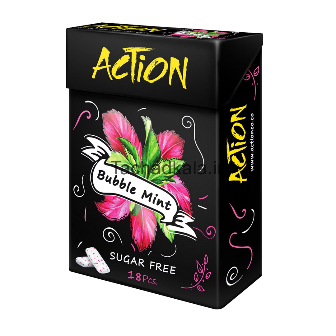 اکشن آدامس فیلیپ تاپ باطعم بابل مینت