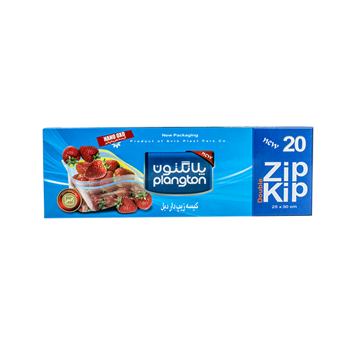 پلانگتون کیسه زیپ20ع بزرگ30*25