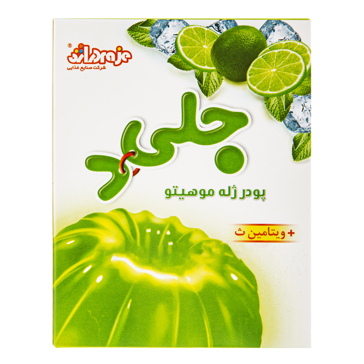 دراژه پودر ژله موهیتو 100گ