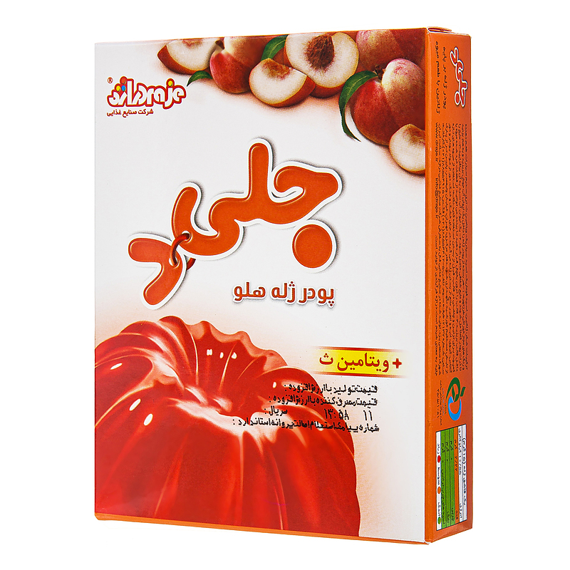 دراژه پودر ژله هلو 100گ
